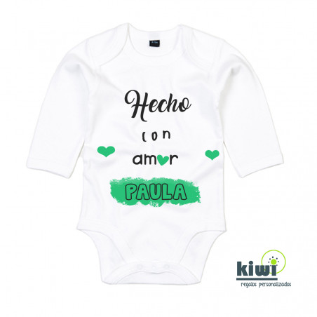 BODY HECHO CON AMOR MANGA LARGA