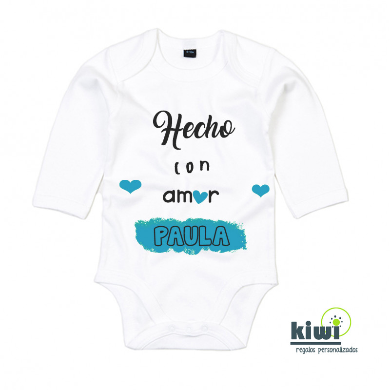 BODY HECHO CON AMOR MANGA LARGA