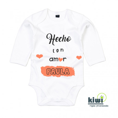 BODY HECHO CON AMOR MANGA LARGA