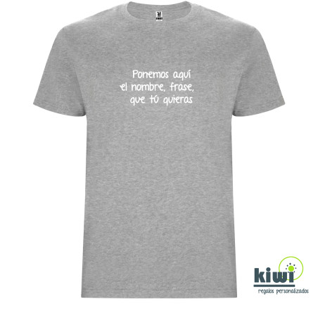 CAMISETA UNISEX PERSONALIZADA A UN COLOR
