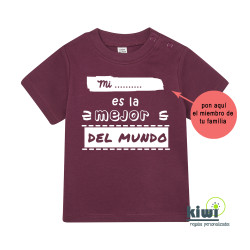 CAMISETA MEJOR DEL MUNDO COLOR