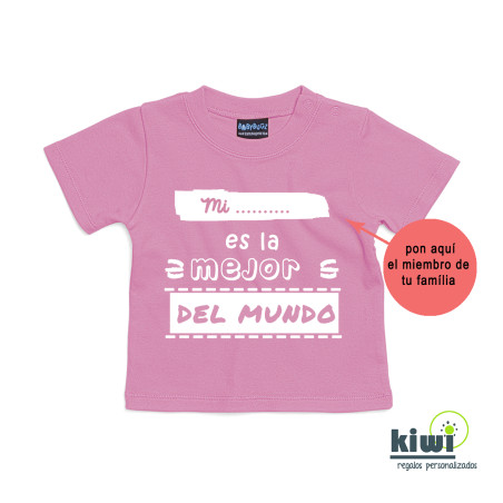 CAMISETA MEJOR DEL MUNDO COLOR