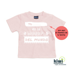 CAMISETA MEJOR DEL MUNDO COLOR