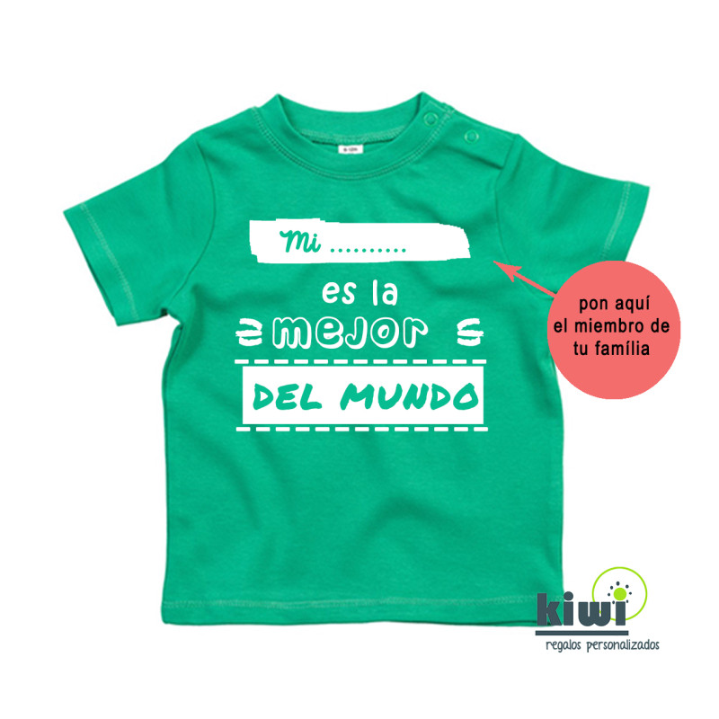 CAMISETA MEJOR DEL MUNDO COLOR