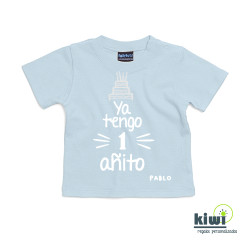 CAMISETA UN AÑITO COLOR