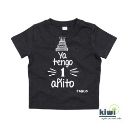 CAMISETA UN AÑITO COLOR