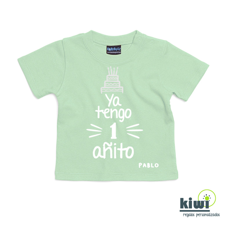 CAMISETA UN AÑITO COLOR