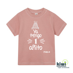 CAMISETA UN AÑITO COLOR