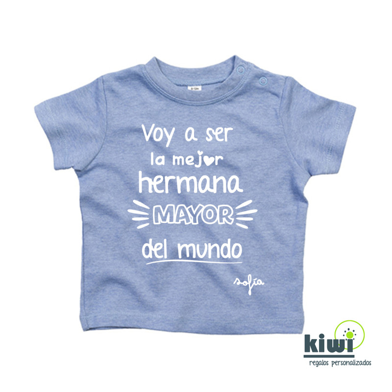 CAMISETA HERMANA MAYOR COLOR