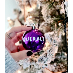 PACK 4 BOLAS DE NAVIDAD PERSONALIZADAS NOMBRE