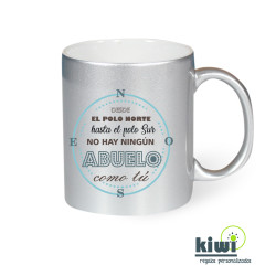 TAZA PLATEADA POLO NORTE