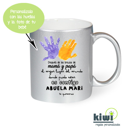 TAZA PLATEADA CONTIGO