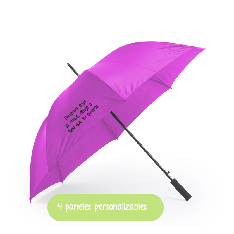 PARAGUAS COLOR PERSONALIZADO