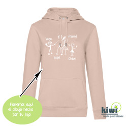SUDADERA ENTALLADA DIBUJO