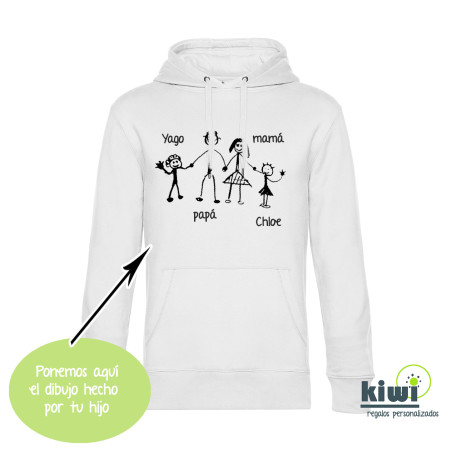 SUDADERA ENTALLADA DIBUJO