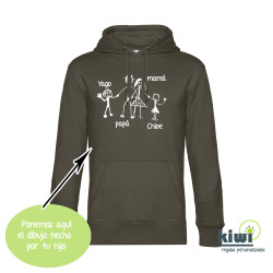 SUDADERA ENTALLADA DIBUJO