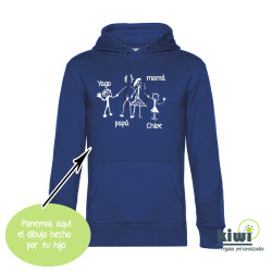 SUDADERA UNISEX DIBUJO