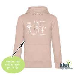 SUDADERA UNISEX DIBUJO