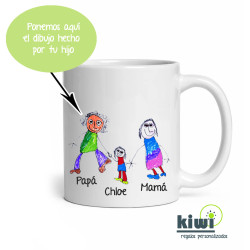 TAZA PLÁSTICO DIBUJO
