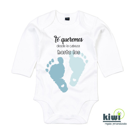 BODY TE QUEREMOS MANGA LARGA