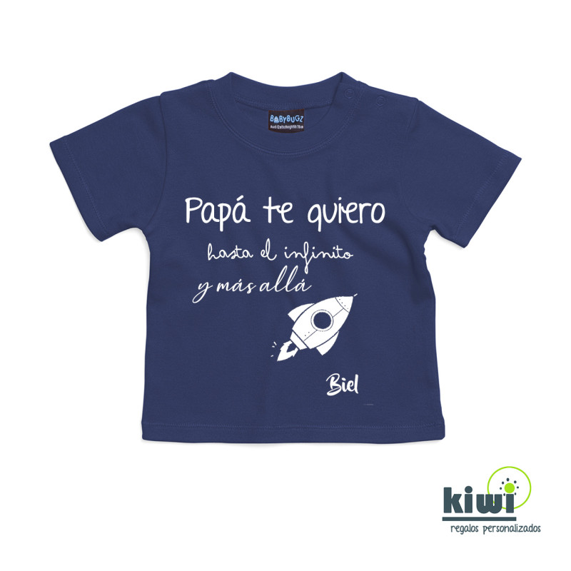CAMISETA COHETE COLOR