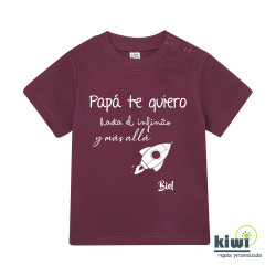 CAMISETA COHETE COLOR