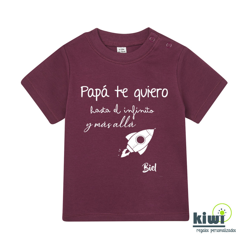 CAMISETA COHETE COLOR
