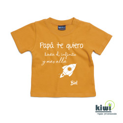 CAMISETA COHETE COLOR