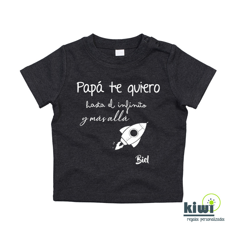 CAMISETA COHETE COLOR