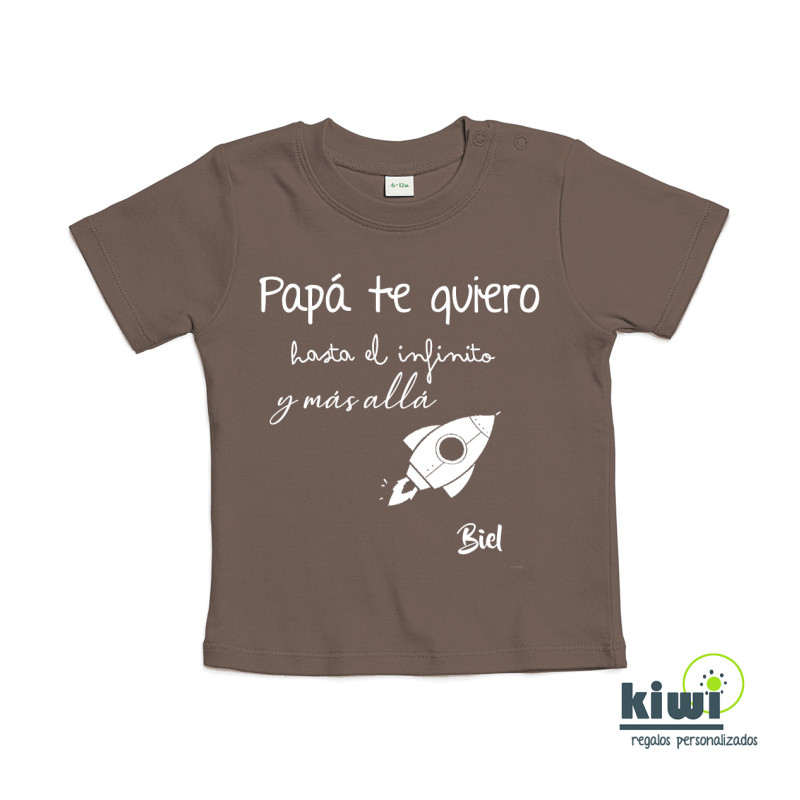 CAMISETA COHETE COLOR