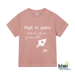 CAMISETA COHETE COLOR