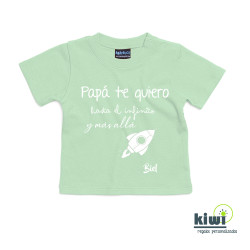 CAMISETA COHETE COLOR