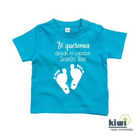CAMISETA TE QUEREMOS COLOR