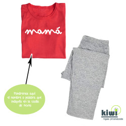 PIJAMA MUJER NOMBRE
