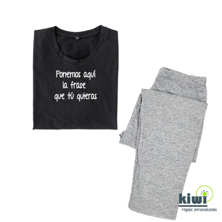 PIJAMA HOMBRE FRASE
