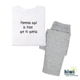 PIJAMA INFANTIL FRASE