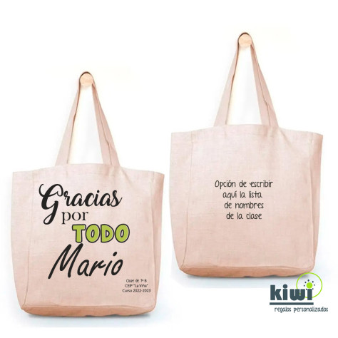 BOLSA DE PLAYA GRACIAS POR TODO
