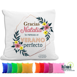 COJÍN FELPA VERANO PERFECTO