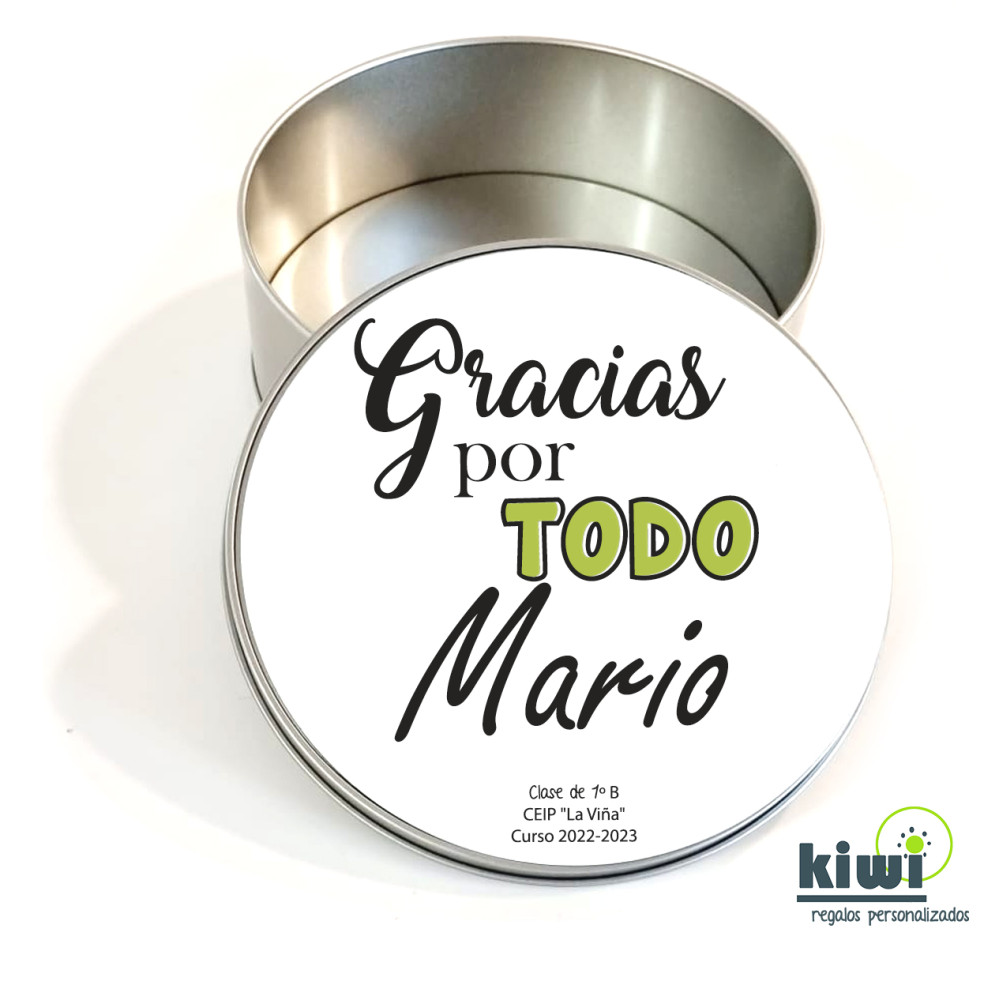 CAJA REDONDA GRACIAS POR TODO