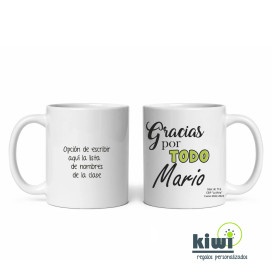 TAZA GRACIAS POR TODO