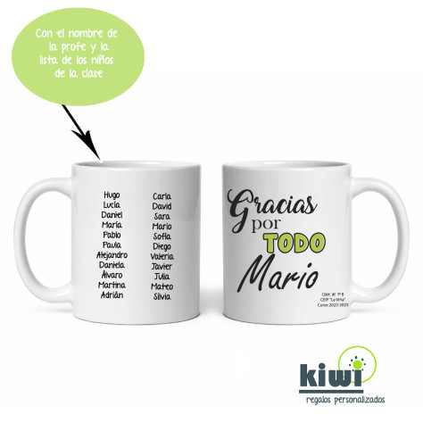 TAZA GRACIAS POR TODO