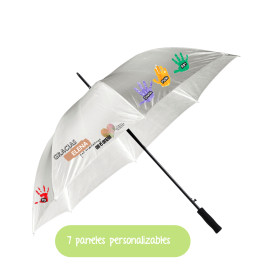 PARAGUAS BLANCO MANOS