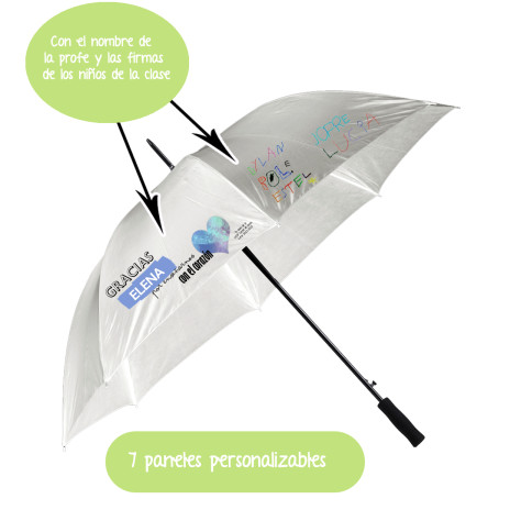 PARAGUAS BLANCO NOMBRES