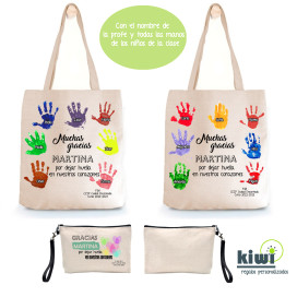 PACK BOLSO Y NECESER MANOS