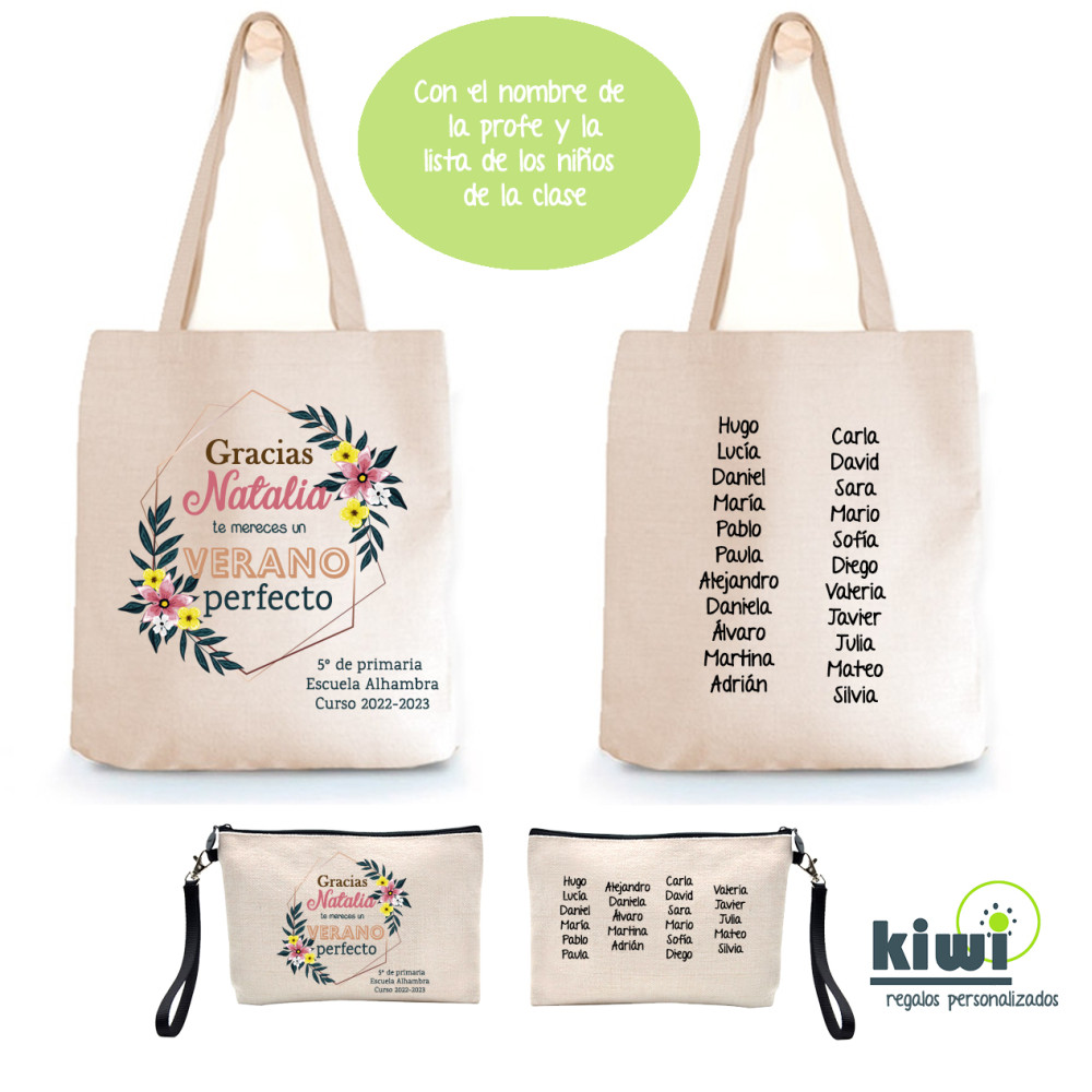 PACK BOLSO Y NECESER VERANO PERFECTO