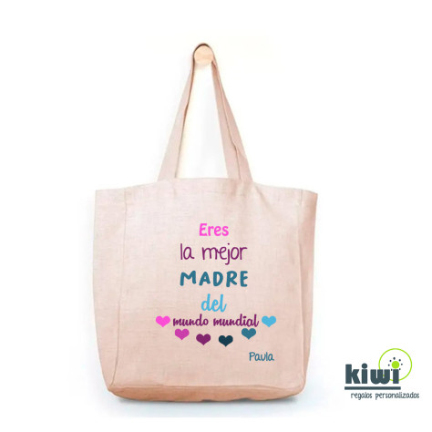 BOLSA DE PLAYA Y NECESER MEJOR MADRE