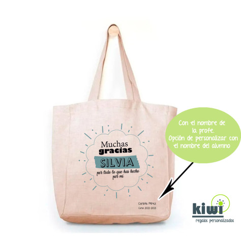 BOLSA DE PLAYA MUCHAS GRACIAS