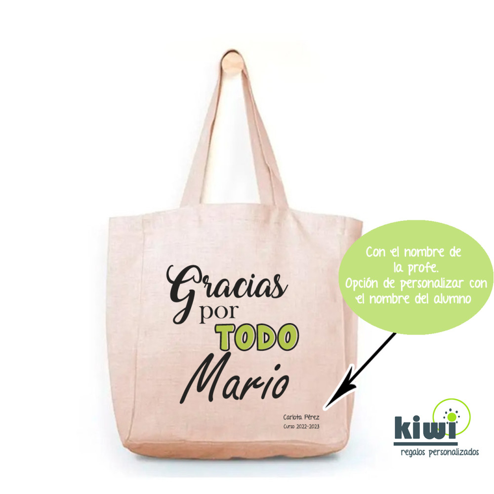 BOLSA DE PLAYA GRACIAS POR TODO