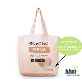 BOLSA DE PLAYA CORAZÓN