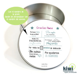 CAJA REDONDA GRACIAS